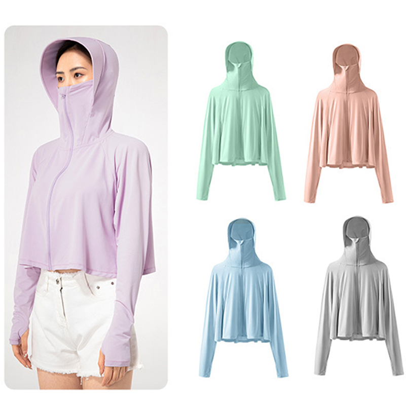 Summer Rays Clothing - UPF50+ Güneş Koruma Ceketi Rüzgar Geçirmez
