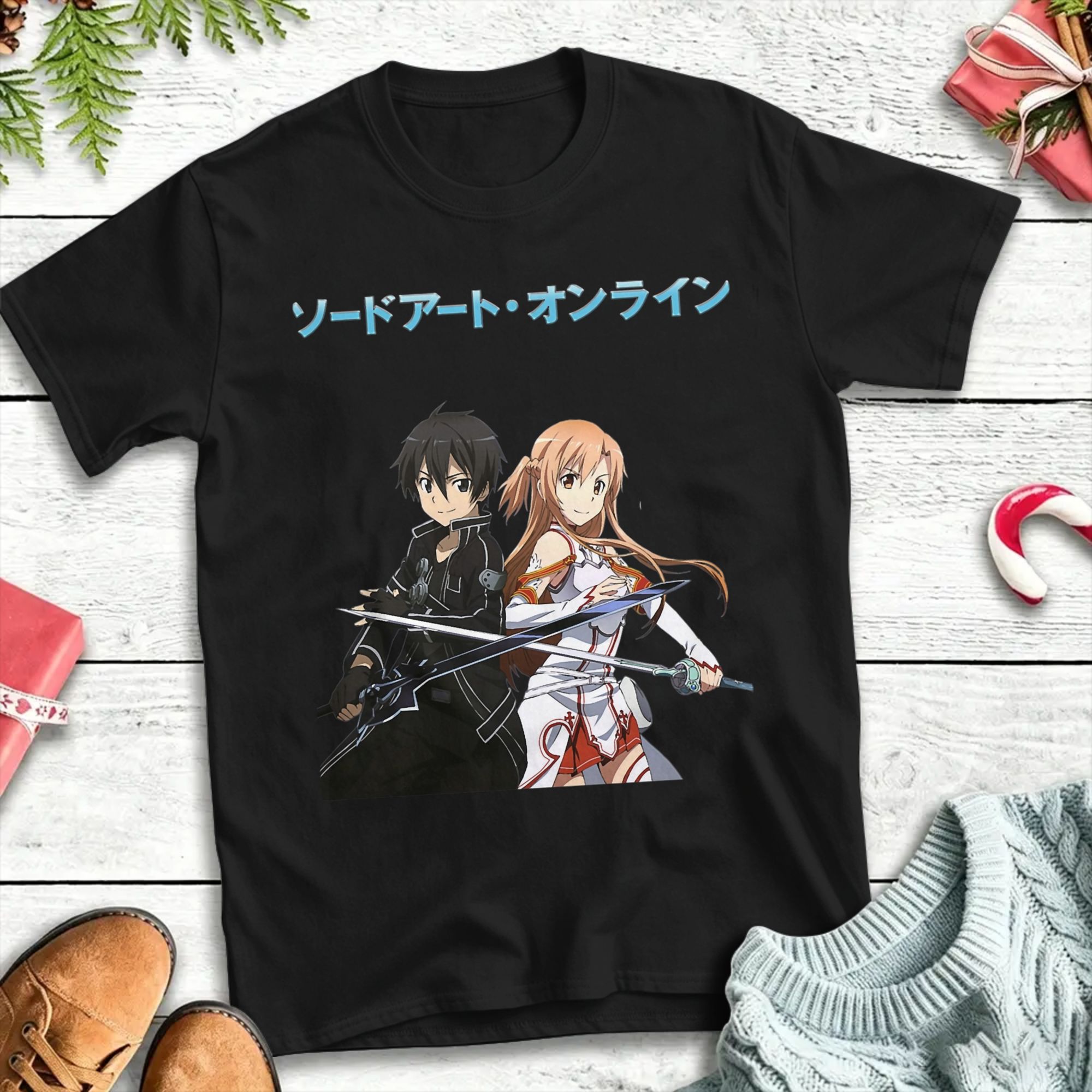 Summer Clothing Online - Anime Sword Art Online Pamuklu Tişört