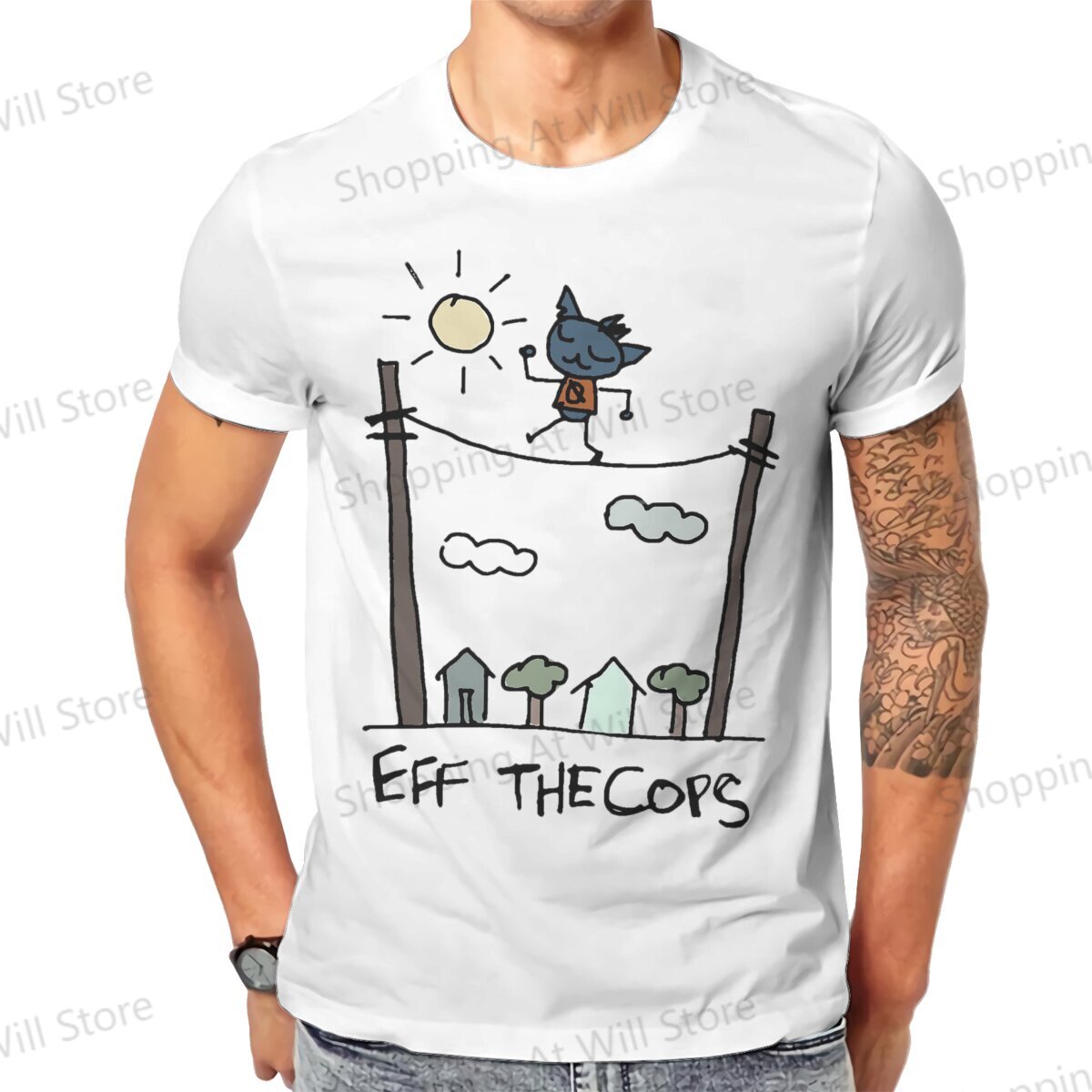 Summer Clothing Drawing - Yaz erkek ve kadın T-shirt Maes