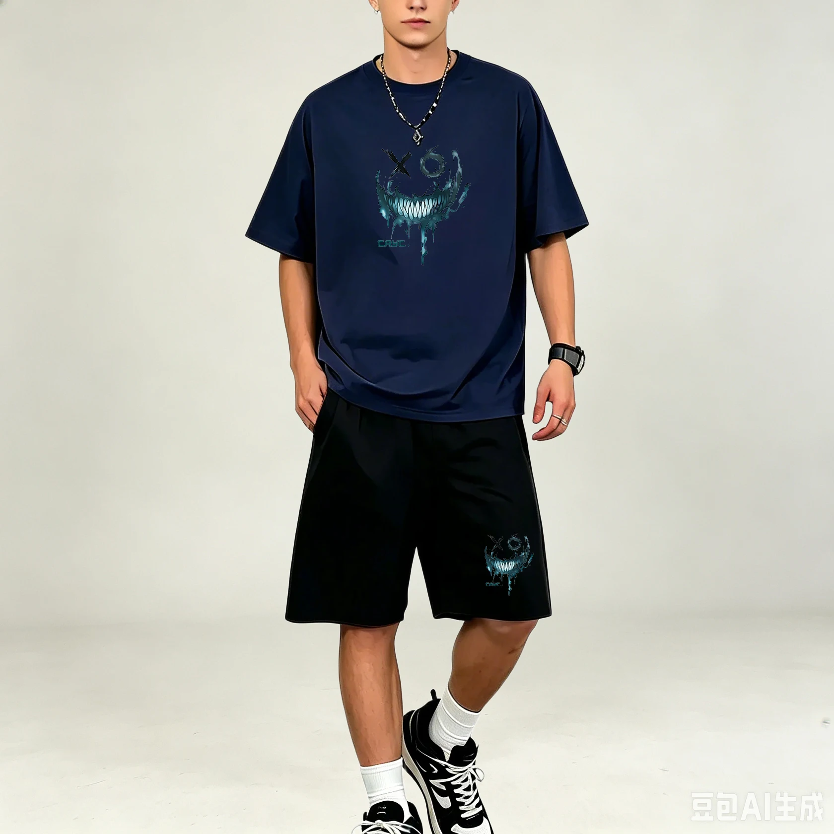 Summer Clothing Guys - Erkek Tişört Takımları Hızlı Kuruyan Nefes