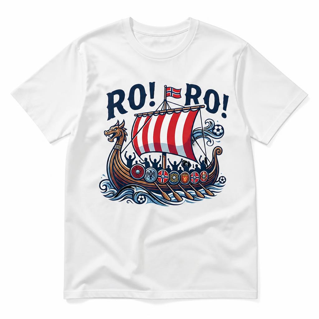 Summer Viking Clothing - Ro Ro Norveç Viking Gemisi Futbol