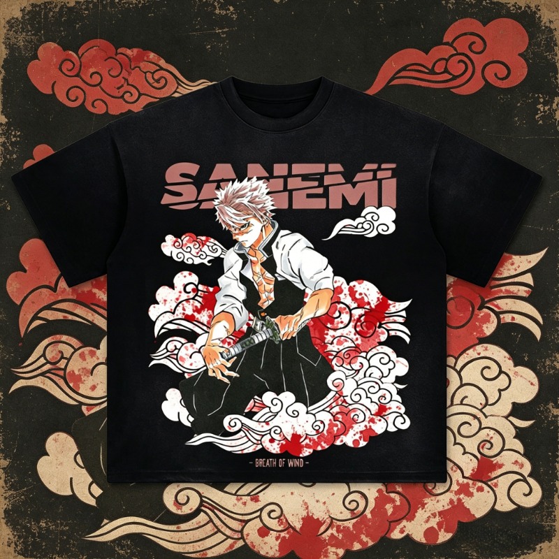Summer Clothing Good Quality - 2026 Yaz Sanemi Demon Slayer Büyük