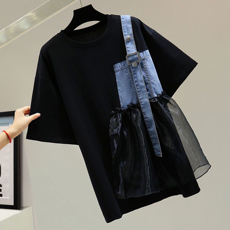 Summer Gauze Clothing - Streetwear şık asimetrik kazaklar kadın giyim