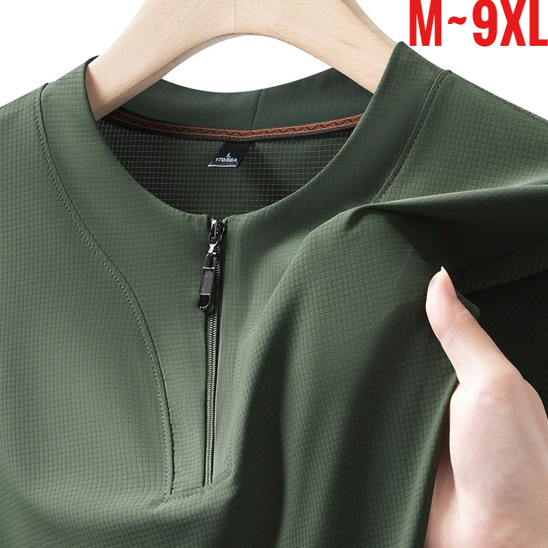 Summer Clothing Guys - Büyük Beden 9XL Erkek Buz İpeği