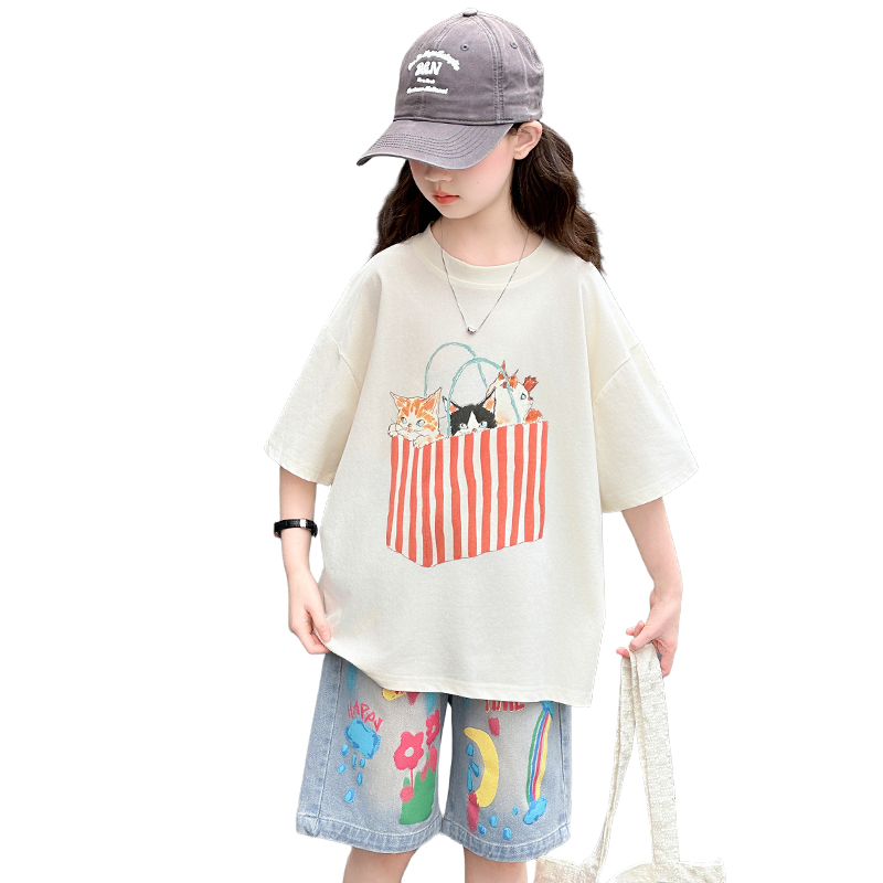 Summer Clothing Drawing - Genç Kız Yaz Üst ve Alt