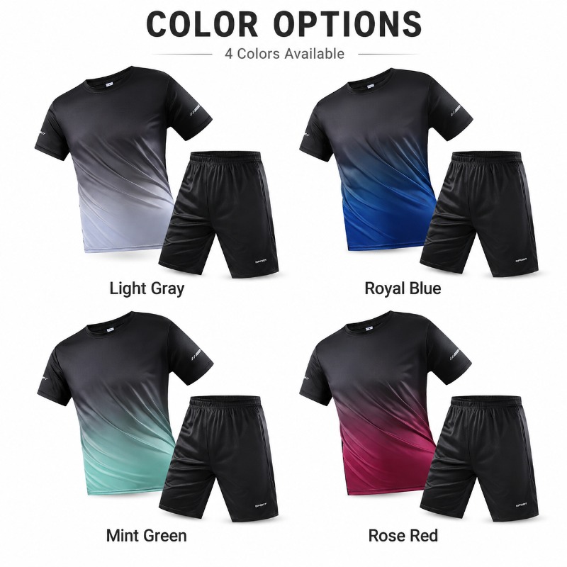 Erkek Hızlı Kuruyan Spor Giyim - Summer Clothing Guys incelemesi ve fiyatı