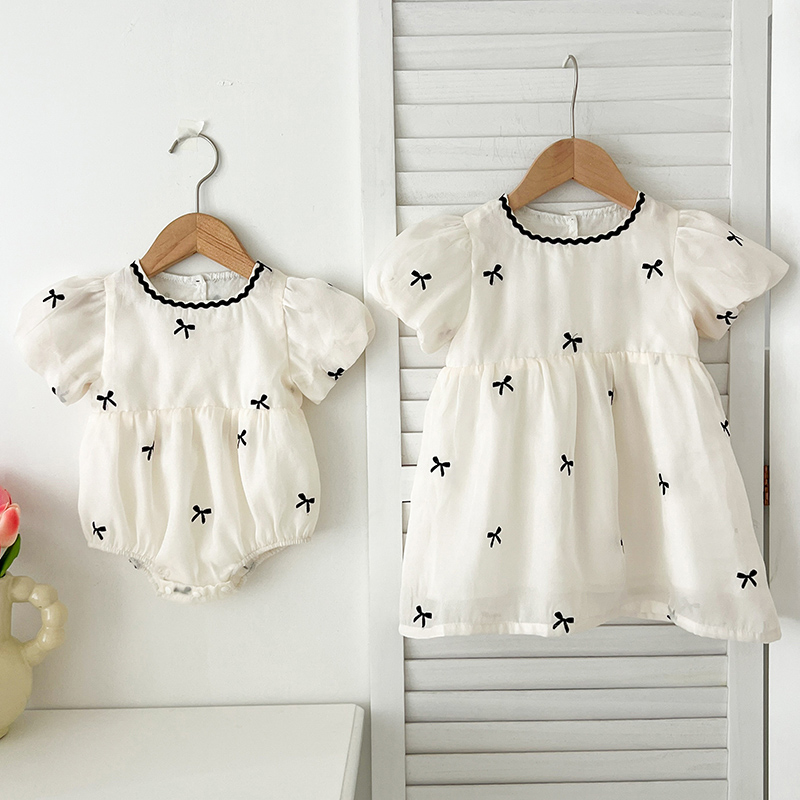 Çocuklar Sisters Giyim Yaz Beb - Summer Gauze Clothing incelemesi ve fiyatı