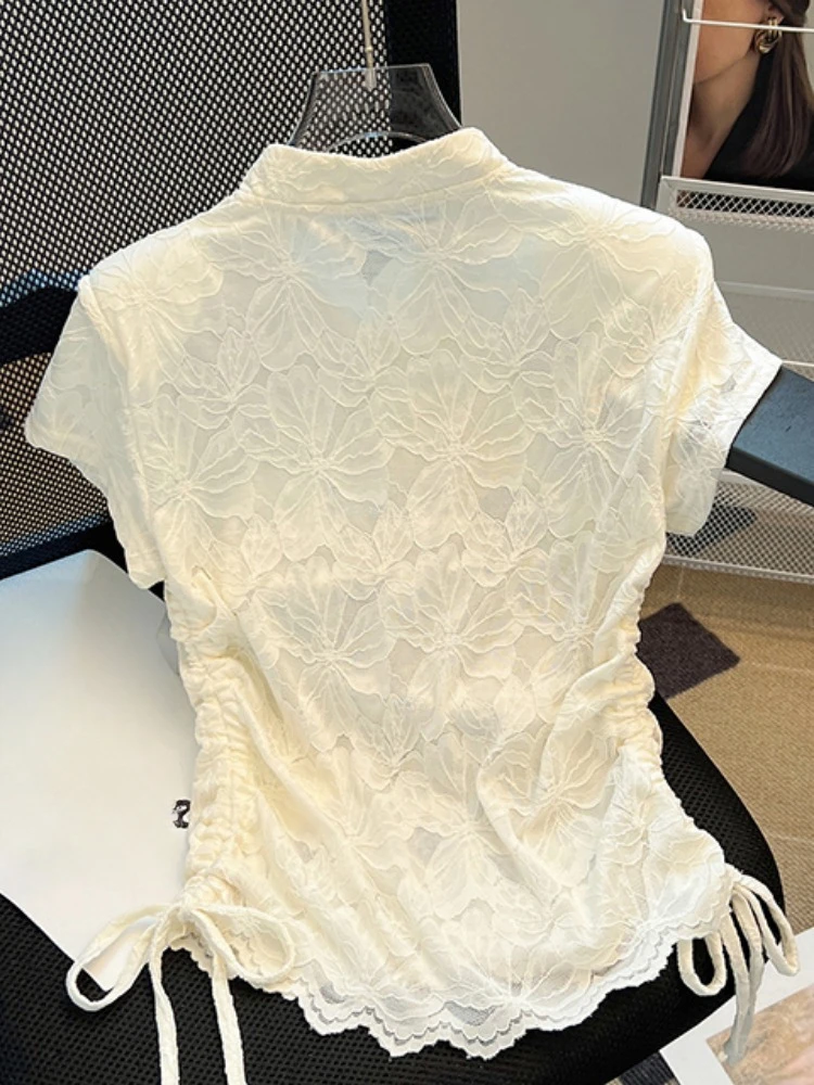 Çin Tarzı Gömlek Standı Boyun  - Summer Clothing Drawing incelemesi ve fiyatı