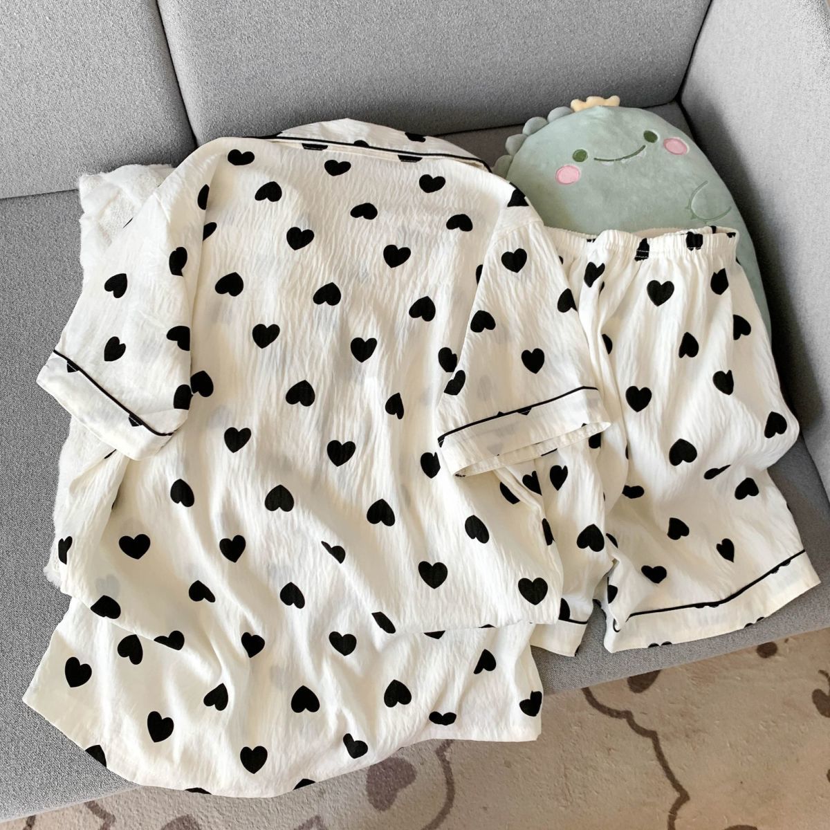 Kalp Şekilli Desenli Kadın Yaz - Summer Clothing For Petite Women incelemesi ve fiyatı