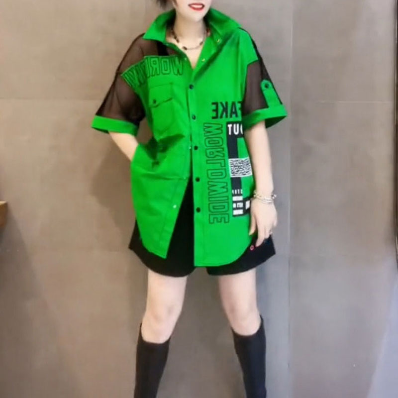 Rahat Mektup Baskılı Gevşek Bl - Summer Gauze Clothing incelemesi ve fiyatı