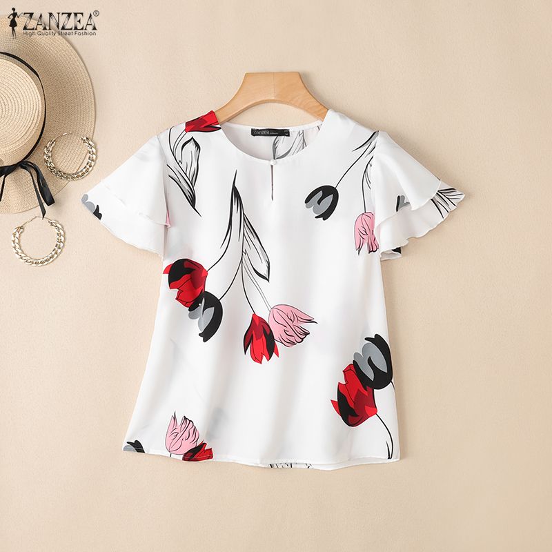 ZANZEA Kadın Yaz Çiçek Baskılı - Summer Clothing Layering incelemesi ve fiyatı