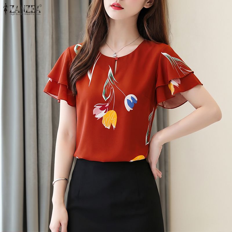 ZANZEA Kadın Yaz Çiçek Baskılı - Summer Clothing Layering incelemesi ve fiyatı