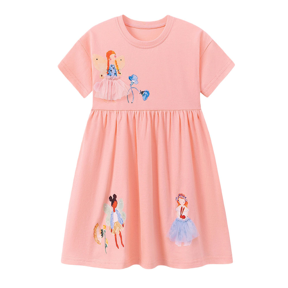 Yazlık Kısa Kollu Kız Elbisele - Summer Clothing Drawing incelemesi ve fiyatı