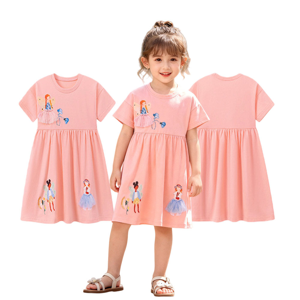Yazlık Kısa Kollu Kız Elbisele - Summer Clothing Drawing incelemesi ve fiyatı