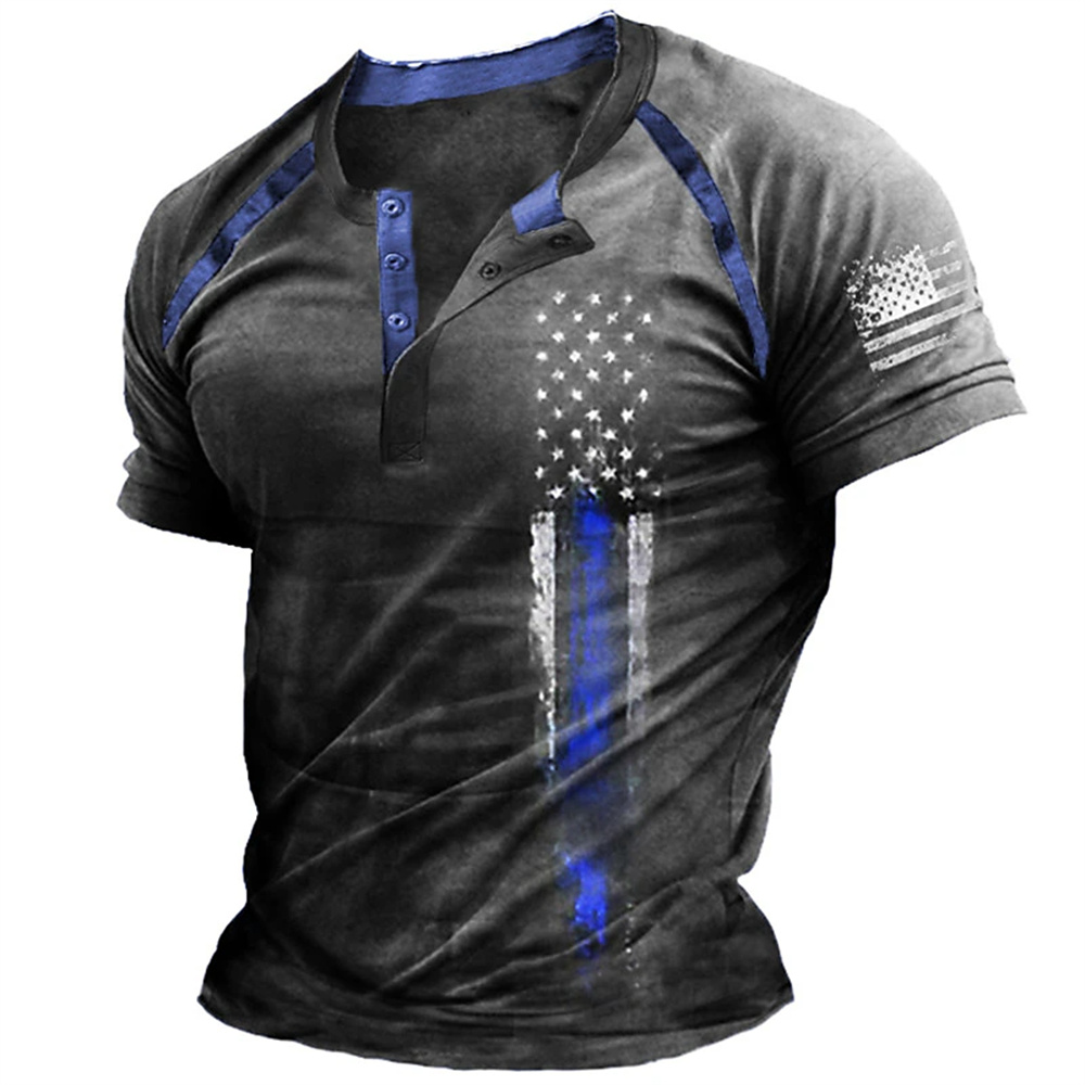 Komik 3D Amerikan Bayrağı Bask - Summer Clothing Guys incelemesi ve fiyatı