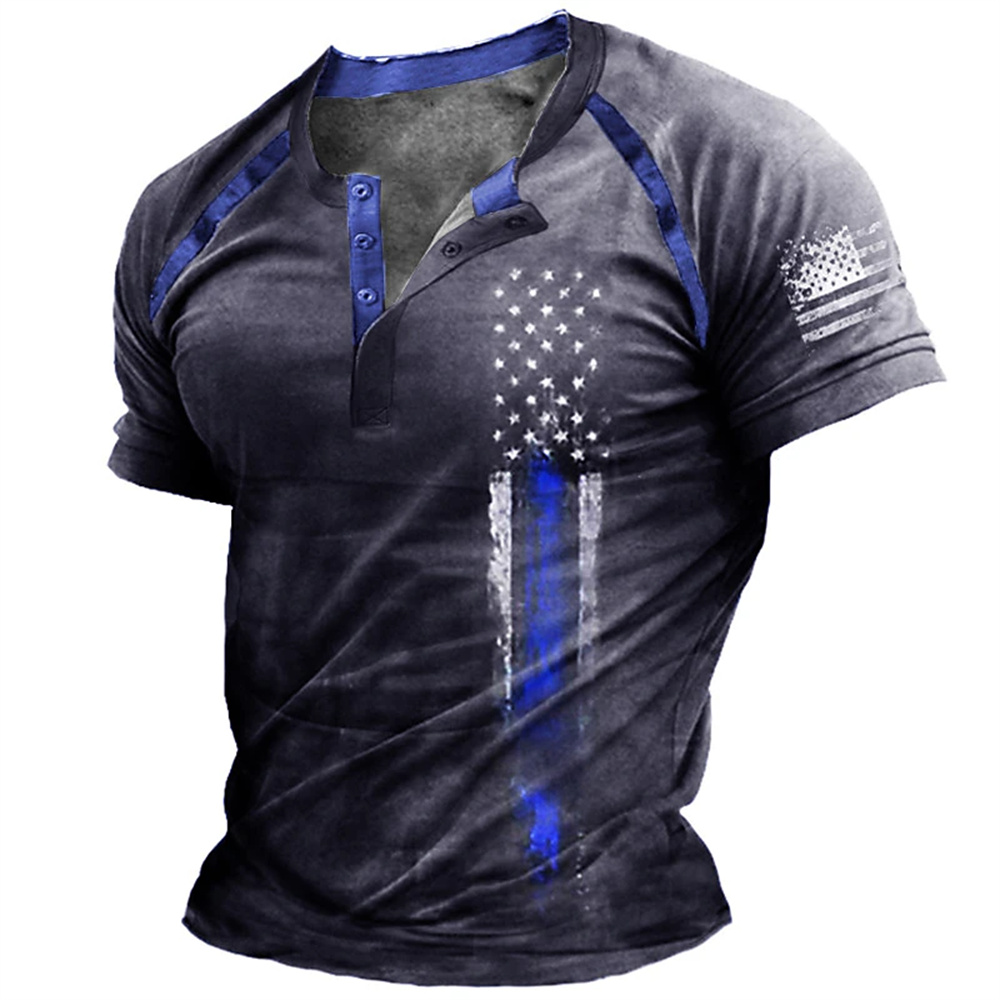 Komik 3D Amerikan Bayrağı Bask - Summer Clothing Guys incelemesi ve fiyatı