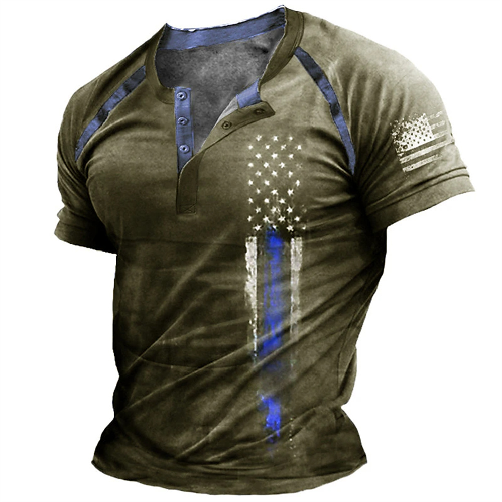 Komik 3D Amerikan Bayrağı Bask - Summer Clothing Guys incelemesi ve fiyatı