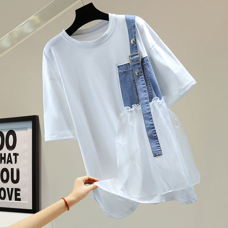 Streetwear şık asimetrik kazak - Summer Gauze Clothing incelemesi ve fiyatı