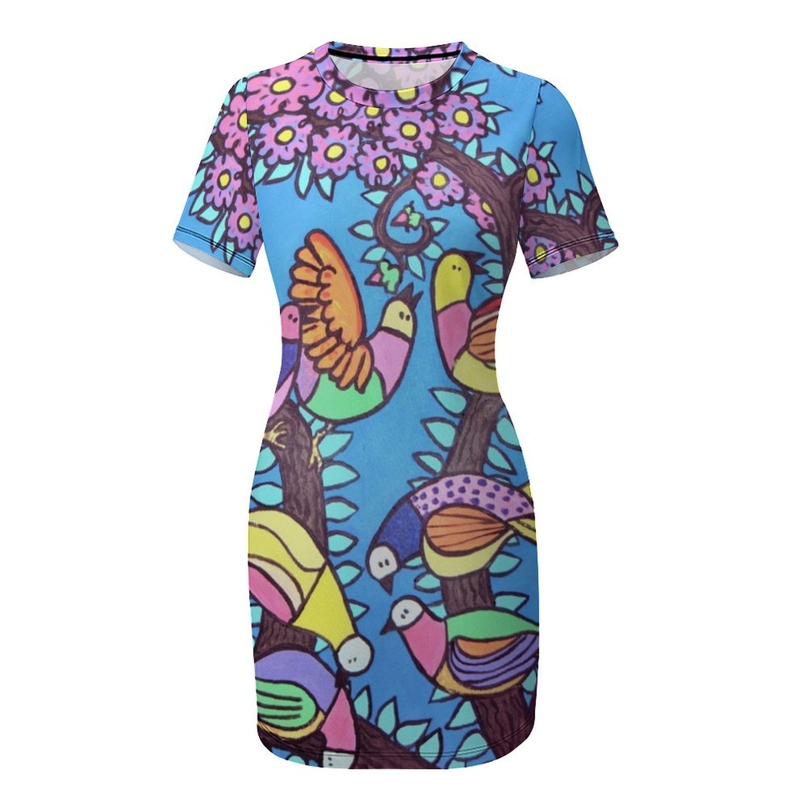Ağaçta Olan Kuşlar Stef Kısa K - Summer Clothing Online incelemesi ve fiyatı