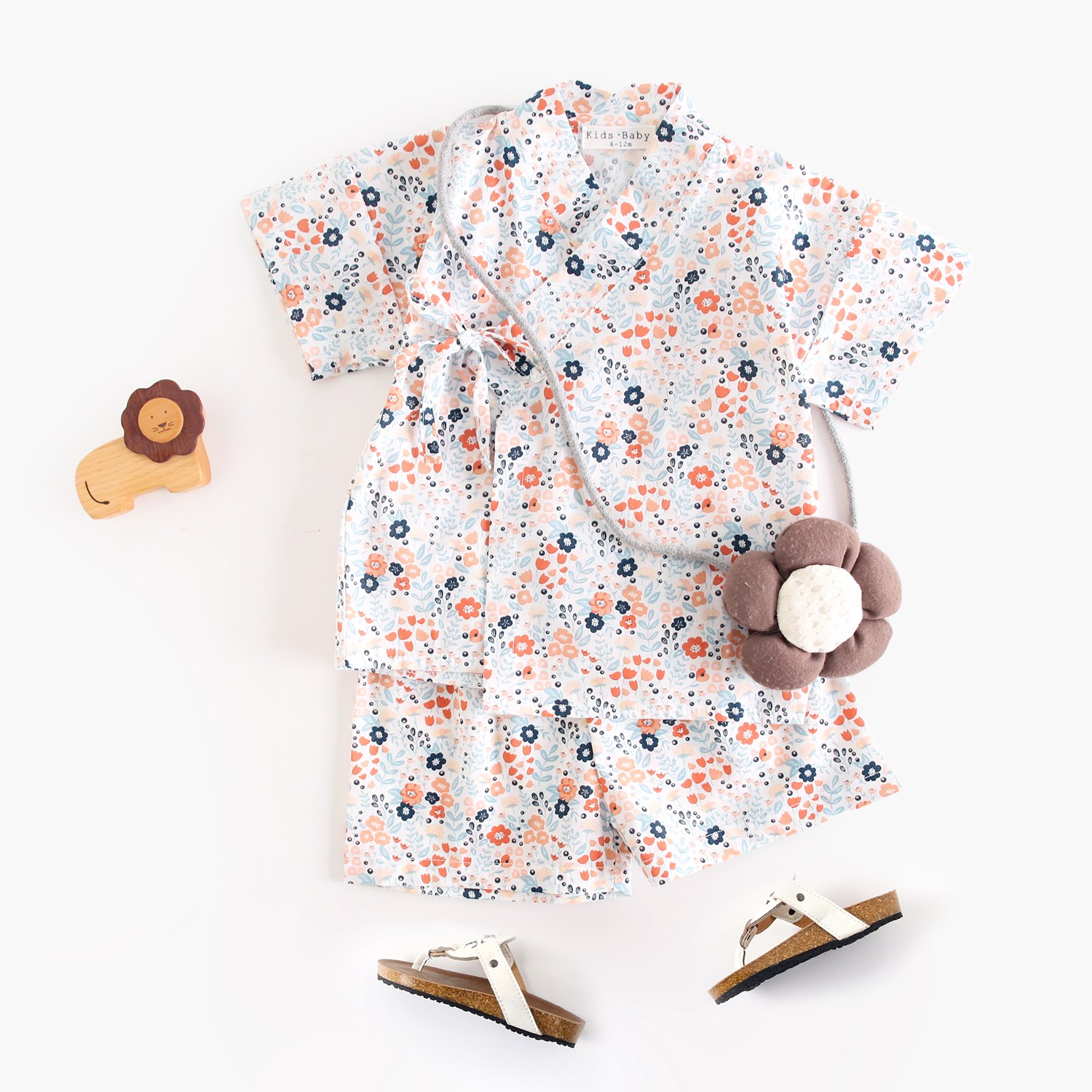 Sevimli Yazlık Çiçek Desenli 2 - Summer Loving Kids Clothing incelemesi ve fiyatı