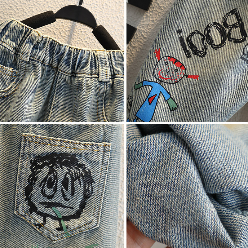 Erkek bebek kot pantolon çocuk - Summer Clothing Drawing incelemesi ve fiyatı
