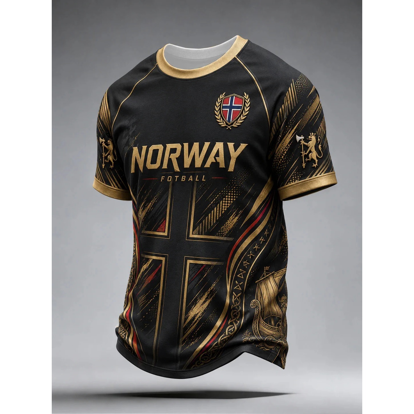 Norveç Futbol T Shirt Erkekler - Summer Viking Clothing incelemesi ve fiyatı
