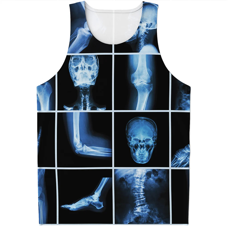 2024 yeni moda x-ray Tank Top  - Summer Rays Clothing incelemesi ve fiyatı